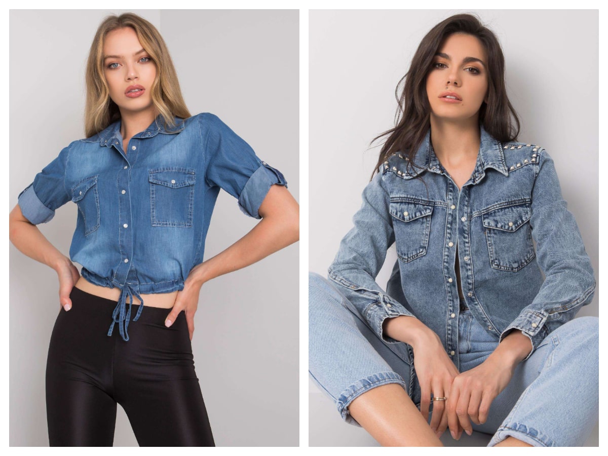 Koszule jeansowe dla kobiet – modny wybór na co dzień