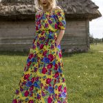 damskie ubrania w kwiaty hurtowo Sukienki