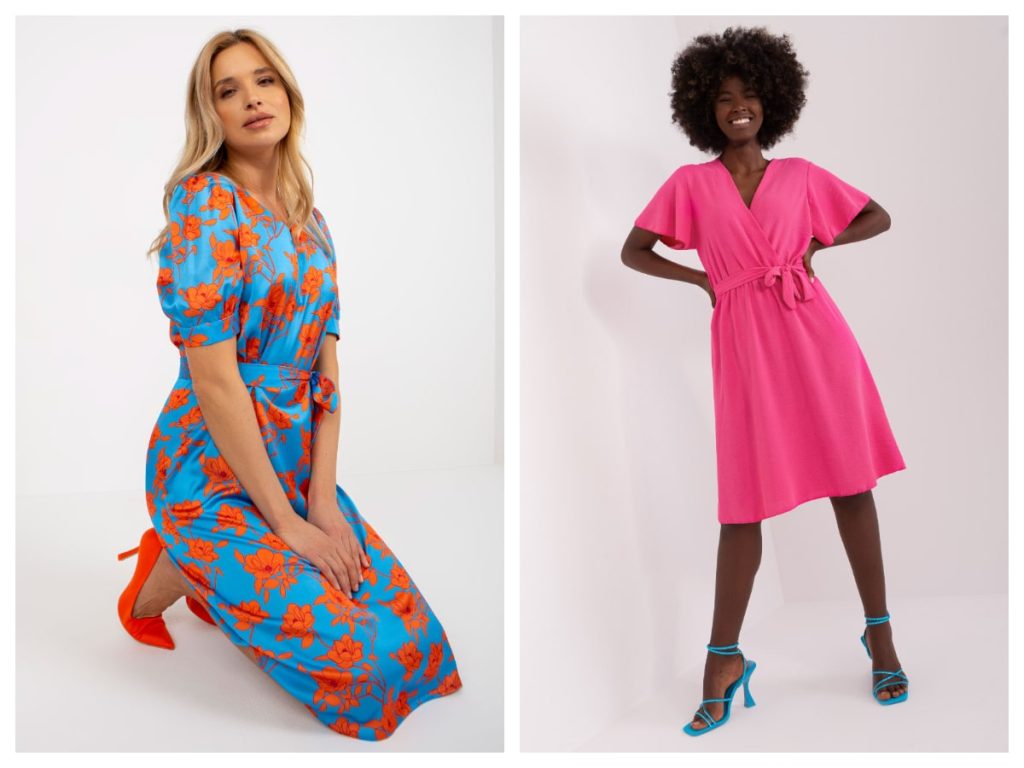 Tanie sukienki na wesele w kwiaty